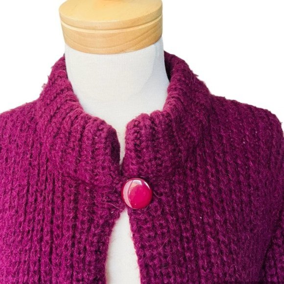 Women’s Oversized Open Front Ballon sleeve Cardigan . Size 2X - Picture 4 of 8